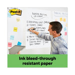 Vertical-Orientation Self-Stick Easel Pads, Green Headband, Unruled, 25 x 30, White, 30 Sheets, 2/Carton