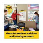 Vertical-Orientation Self-Stick Easel Pad Value Pack, Unruled, 25 x 30, White, 30 Sheets, 4/Carton