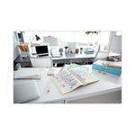 Standard Page Flags in Dispenser, Green, 50 Flags/Dispenser, 2 Dispensers/Pack