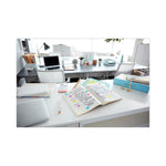 Standard Page Flags in Dispenser, Purple, 50 Flags/Dispenser, 2 Dispensers/Pack