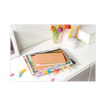 Standard Page Flags in Dispenser, Purple, 50 Flags/Dispenser, 2 Dispensers/Pack