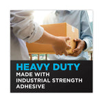 3850 Heavy-Duty Packaging Tape With Dispenser, 1.5" Core, 1.88" X 66.66 Ft, Clear, 6/pack