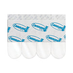 Clear Hooks and Strips, Medium, Plastic, 2 lb Capacity, 50 Hooks with 50 Adhesive Strips/Carton