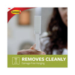 Picture Hanging Strips, Value Pack, Large, Removable, Holds Up To 16 Lbs, 0.75 X 3.65, White, 120 Pairs/pack