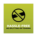 Sure Start Packaging Tape, 3" Core, 1.88" X 54.6 Yds, Clear, 6/pack