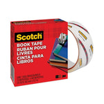 Book Tape, 3" Core, 1.5" X 15 Yds, Clear