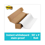 Dry Erase Surface, Laminate Film, 50 ft x 7 mil x 48", White