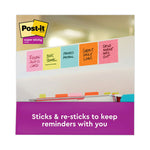 Pop-up 3 x 3 Note Refill, 3" x 3", Supernova Neons Collection Colors, 90 Sheets/Pad, 6 Pads/Pack