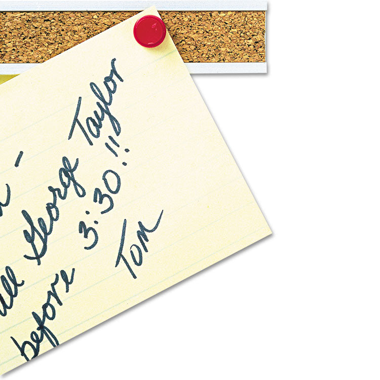 Bulletin Bar I, 1" x 48", Brown/Silver