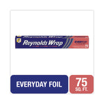 Standard Aluminum Foil Roll, 12" x 75 ft