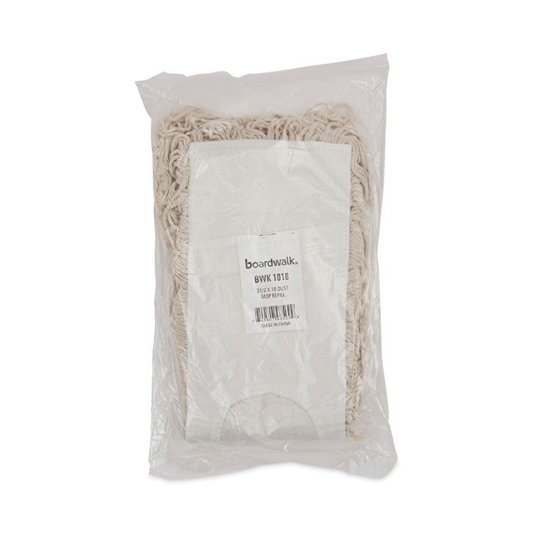 Mop Head, Dust, Cotton, 18 X 3, White