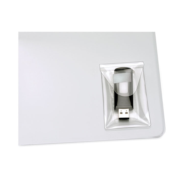 HOLD IT USB Pockets, 2 x 3.44, Clear