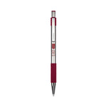 F-301 Ballpoint Pen, Retractable, Fine 0.7 Mm, Assorted Ink And Barrel Colors, 4/pack