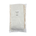 Industrial Dust Mop Head, Washable, Hygrade Cotton, 36w x 5d, White