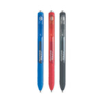 Inkjoy Gel Pen, Retractable, Medium 0.7 Mm, Assorted Ink And Barrel Colors, 3/pack