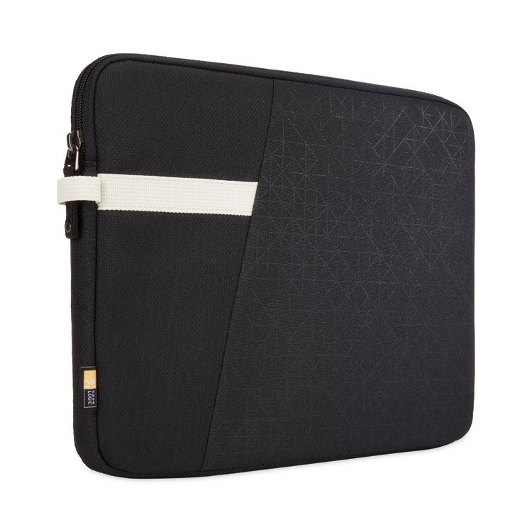 Ibira Laptop Sleeve, Fits Devices Up to 11.6", Polyester, 12.6 x 1.2 x 9.4, Black