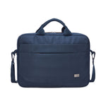 Advantage Laptop Attache, Fits Devices Up to 14", Polyester, 14.6 x 2.8 x 13, Dark Blue