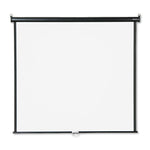 Wall Or Ceiling Projection Screen, 60 X 60, White Matte Finish