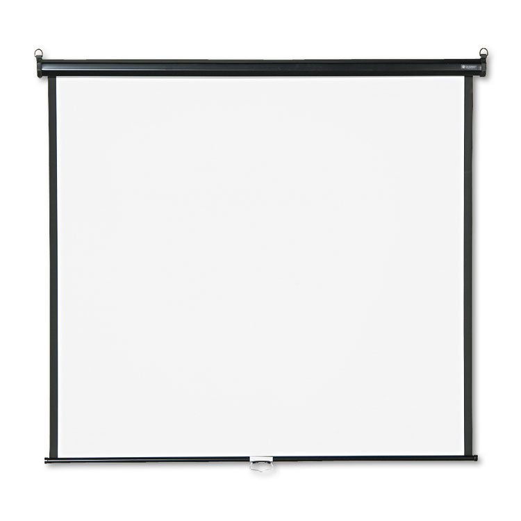 Wall Or Ceiling Projection Screen, 60 X 60, White Matte Finish