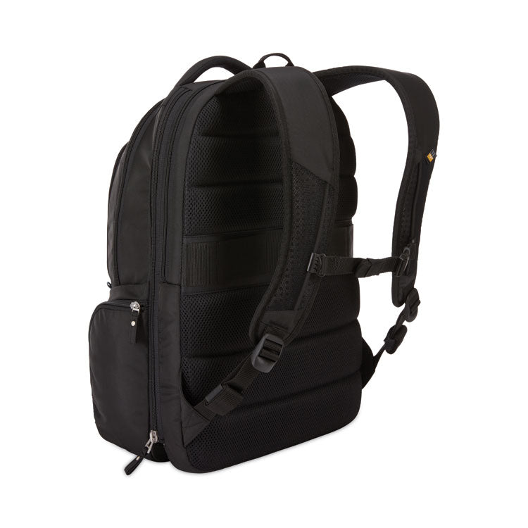 Checkpoint Friendly Backpack, Fits Devices Up to 15.6", Polyester, 2.76 x 13.39 x 19.69, Black
