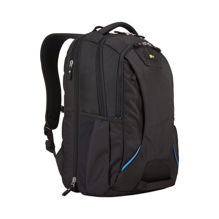 Checkpoint Friendly Backpack, Fits Devices Up to 15.6", Polyester, 2.76 x 13.39 x 19.69, Black