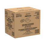 Foam Hinged Lid Containers, 8.38 x 7.78 x 3.25, White, 200/Carton