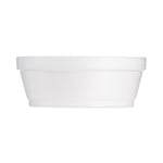 Foam Container, Squat, 8 oz, 4.63" Diameter x 1.13" h, White, 500/Carton