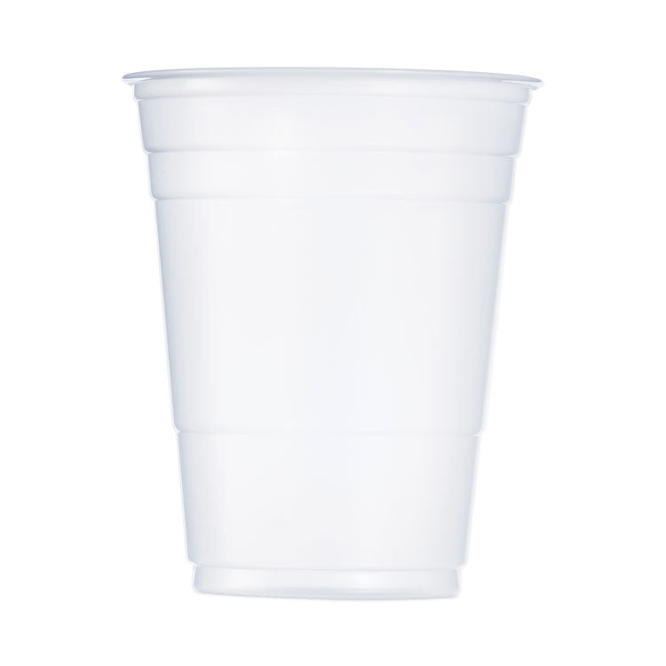 SOLO Party Plastic Cold Drink Cups, 16 oz, 50/Sleeve, 20 Sleeves/Carton