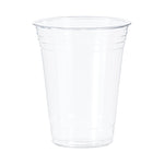 Ultra Clear PET Cups, Squat, 16 oz, Plastic, 50/Bag, 20 Bags/Carton