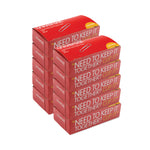 Paper Clips, Jumbo, Nonskid, Silver, 100 Clips/Box, 10 Boxes/Pack