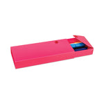 Slider Pencil Case, 2.88" x 0.6" x 9.5" to 11.43", Assorted Colors, 24/Carton