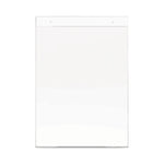 Classic Image Wall-Mount Sign Holder, Portrait, 8.5 x 11, Clear