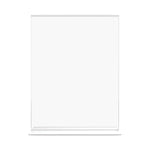 Classic Image Double-Sided Sign Holder, 8.5 x 11 Insert, Clear