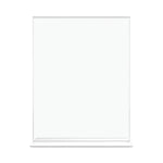 Classic Image Double-Sided Sign Holder, 8.5 x 11 Insert, Clear