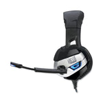 Xtream G2 Binaural Over The Head Headset, Black/Blue