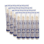 Symphony Design Wax-Coated Paper Cold Cups, 9 oz, White/Beige/Red, 100/Sleeve, 20 Sleeves/Carton