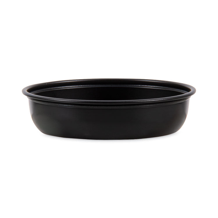 Polystyrene Portion Cups, 2.5 oz, Plastic, Black, 250/Bag, 10 Bags/Carton