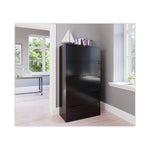 Lateral File Cabinet, 5 Letter/Legal/A4-Size File Drawers, Black, 36 x 18.62 x 67.62