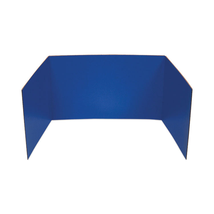 Study Carrel, 48 x 12, Assorted Colors, 24/Pack