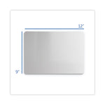 Dry Erase Board Set, 12" x 9", White Surface, 12/Pack