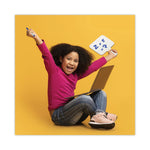 Dry Erase Paddle, 9.75" x 8", White Surface, 12/Pack