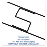 Clip-On Dust Mop Frame, 48w X 5d, Zinc Plated