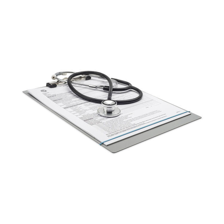 Antimicrobial Non-Latex Rubber Bands, Size 117b, 0.06" Gauge, Cyan Blue, 4 Oz Box, 62/box