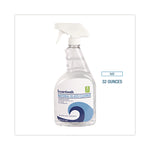 Natural Glass Cleaner, Unscented, 32 oz Trigger Spray Bottle, 12/Carton