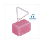 Para Toilet Bowl Deodorizer Block, Cherry Scent, 4 oz, Pink, 12/Box