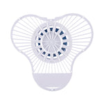 Urinal Screen with Non-Para Deodorizer Block, Green Apple Scent, 3.25 oz, Blue/White, 12/Box