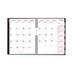CoilPro 14-Month Ruled Monthly Planner, 11 x 8.5, Black Cover, 14-Month: Dec 2024 to Jan 2026