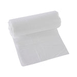 High-Density Can Liners, 16 gal, 6 mic, 24" x 33", Natural, Perforated Roll, 50 Bags/Roll, 20 Rolls/Carton