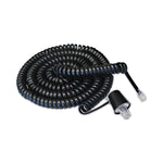 Twisstop Detangler With Coiled, 25-Foot Phone Cord, Black