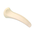 Standard Telephone Shoulder Rest, 2.63 x 7.5 x 2.25, Ivory